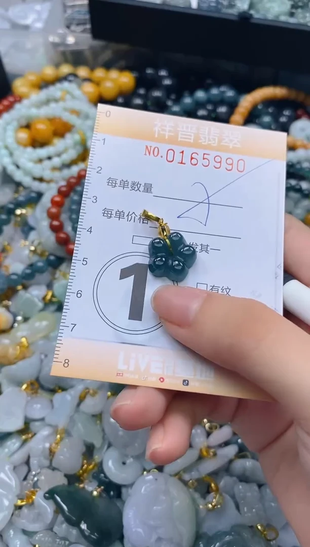 翡翠未镶嵌颈饰闪购0165990多样性发其一