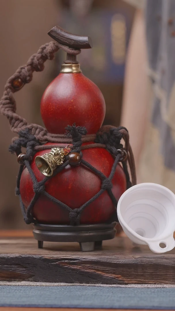 1715号精品大漆葫芦防腐防渗装水茶酒