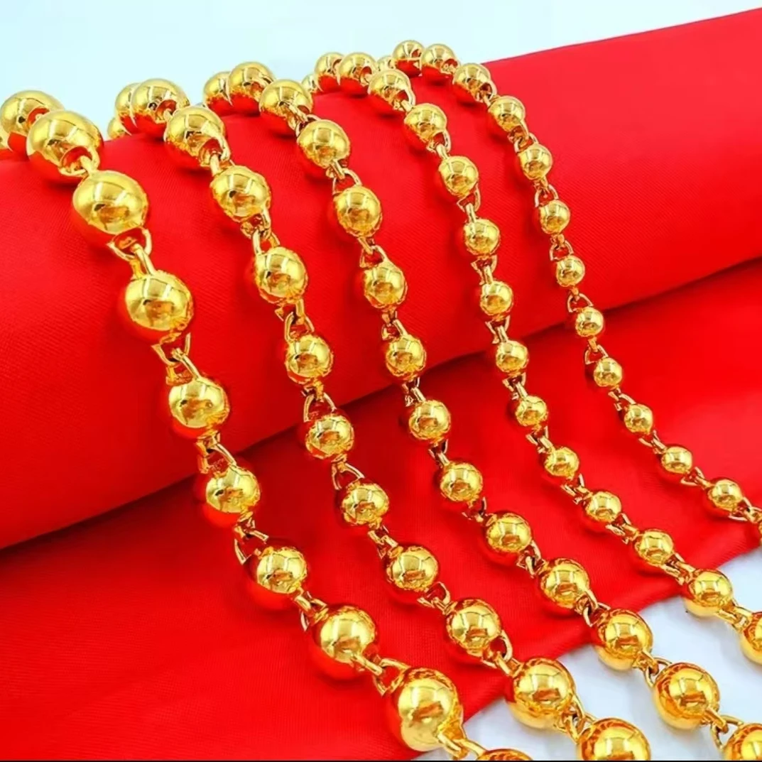 合金项链 合金项链 光珠项链男士