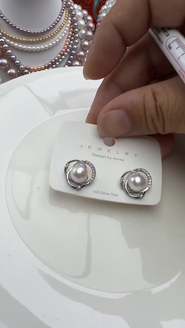 淡水珍珠未镶嵌颈饰1