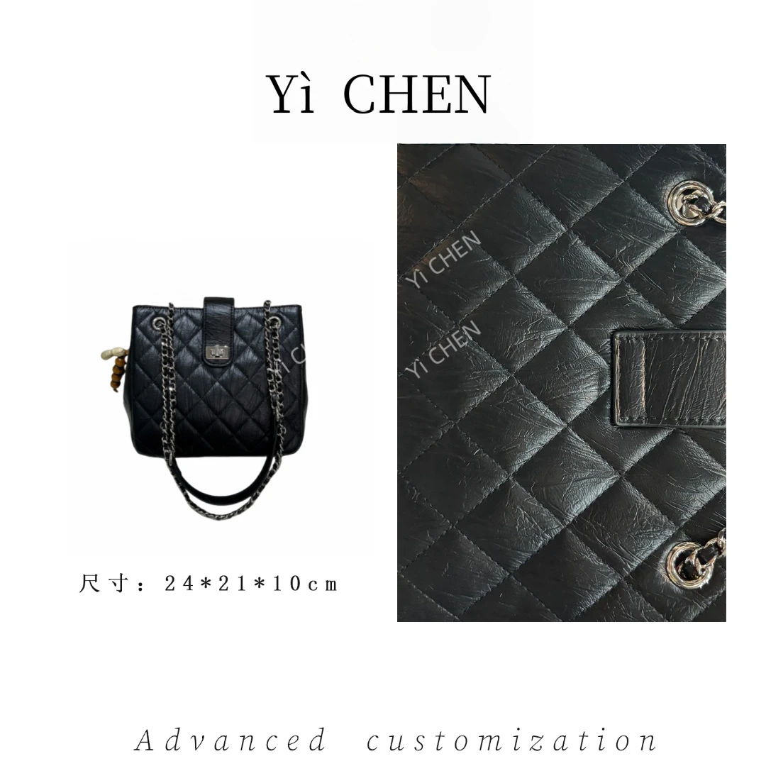 【Yì CHEN】ZT-D7251-黑色 简约时尚女士新款轻奢单肩斜跨包