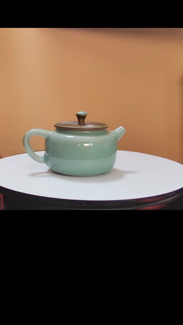 【闪购商品】茶壶龙泉青瓷跳刀壶礼盒装