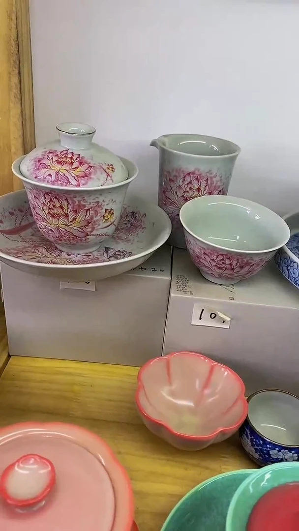 好看不贵经济实惠的盖碗34