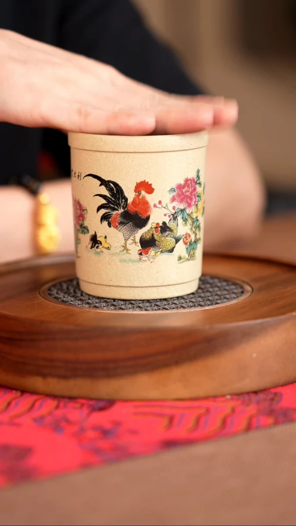 茶杯紫砂原矿紫砂