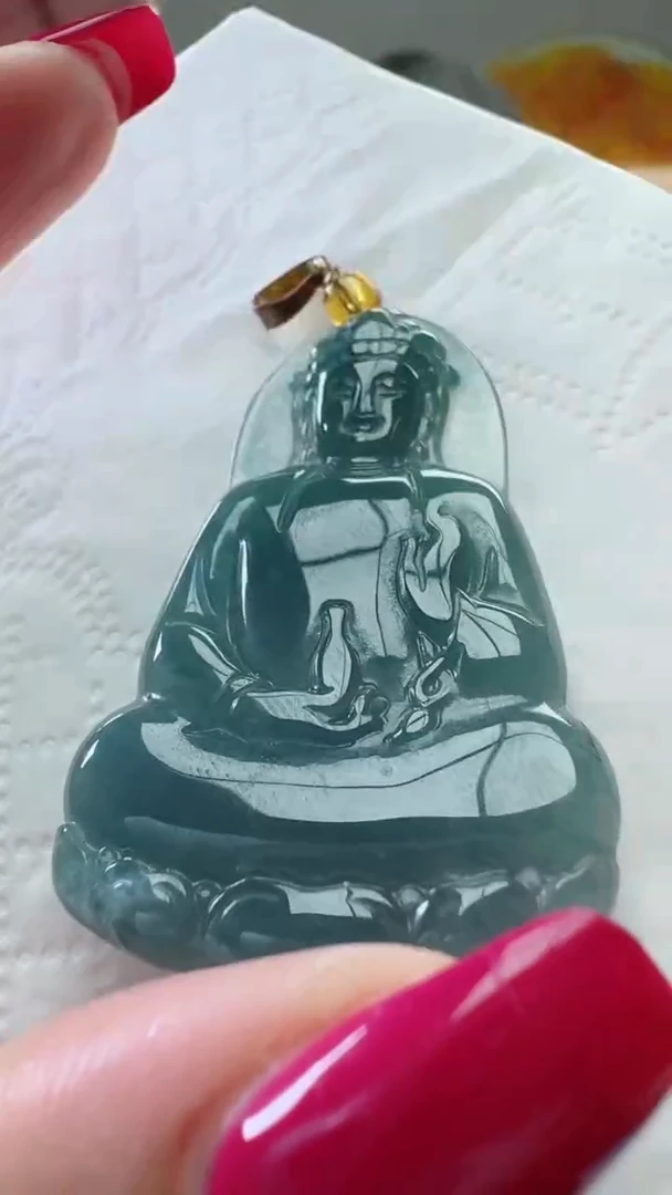 颈饰未镶嵌翡翠天然A货翡翠  多样性随机发其一
