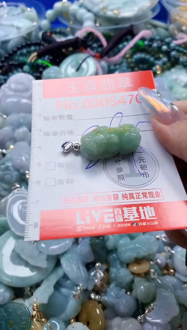 翡翠未镶嵌吊坠(不含链)5470