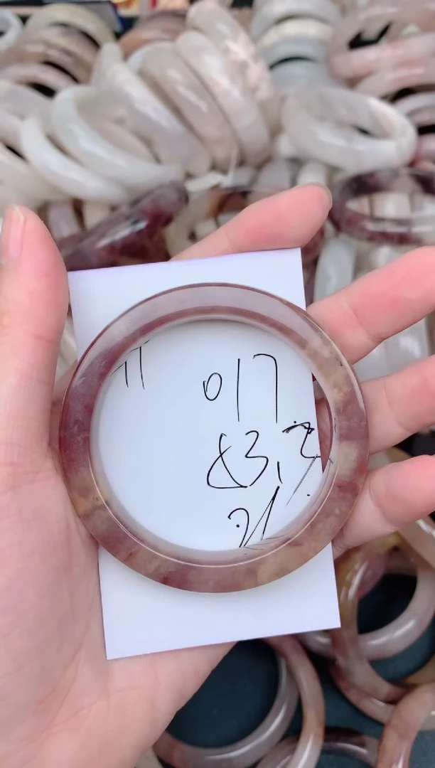 未镶嵌手镯石英质玉017