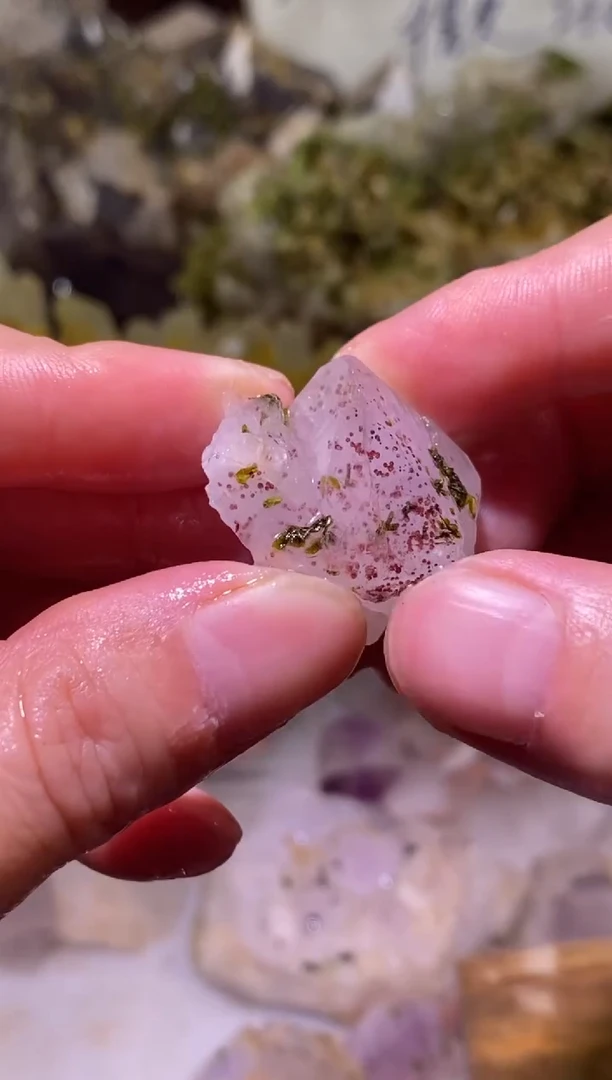 未镶嵌珠宝半成品水晶27号四川美姑超七花园水晶