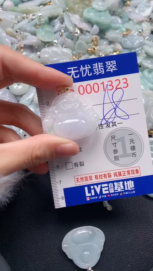 吊坠(不含链)未镶嵌翡翠1323