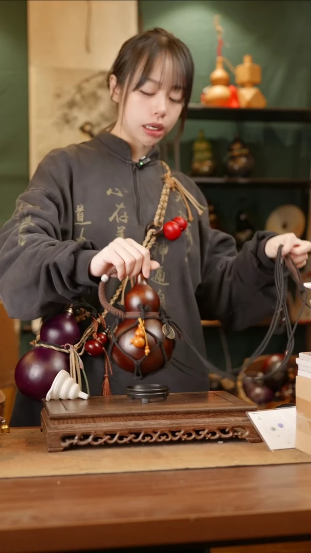 74号精品天然大漆酒葫芦一物一拍~