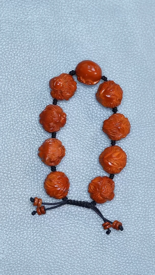 橄榄核手串老虎头手串19