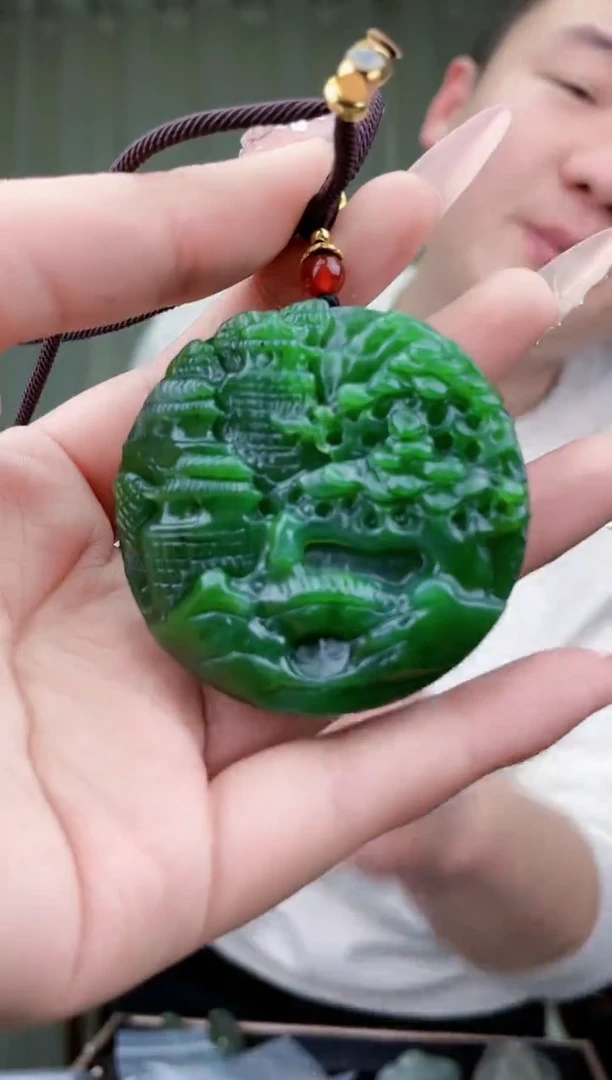 【闪购商品】和田玉挂件未镶嵌拍一发一，多样性发货！