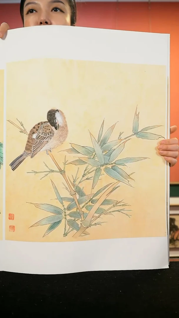 国画国画刘守文作品40*44