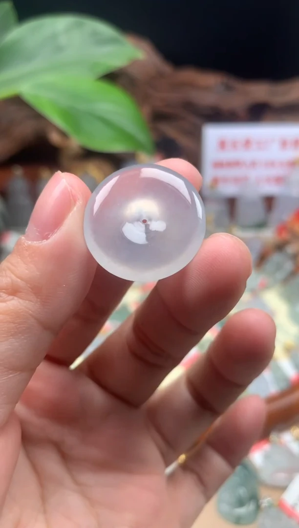 【闪购商品】翡翠颈饰未镶嵌平安扣