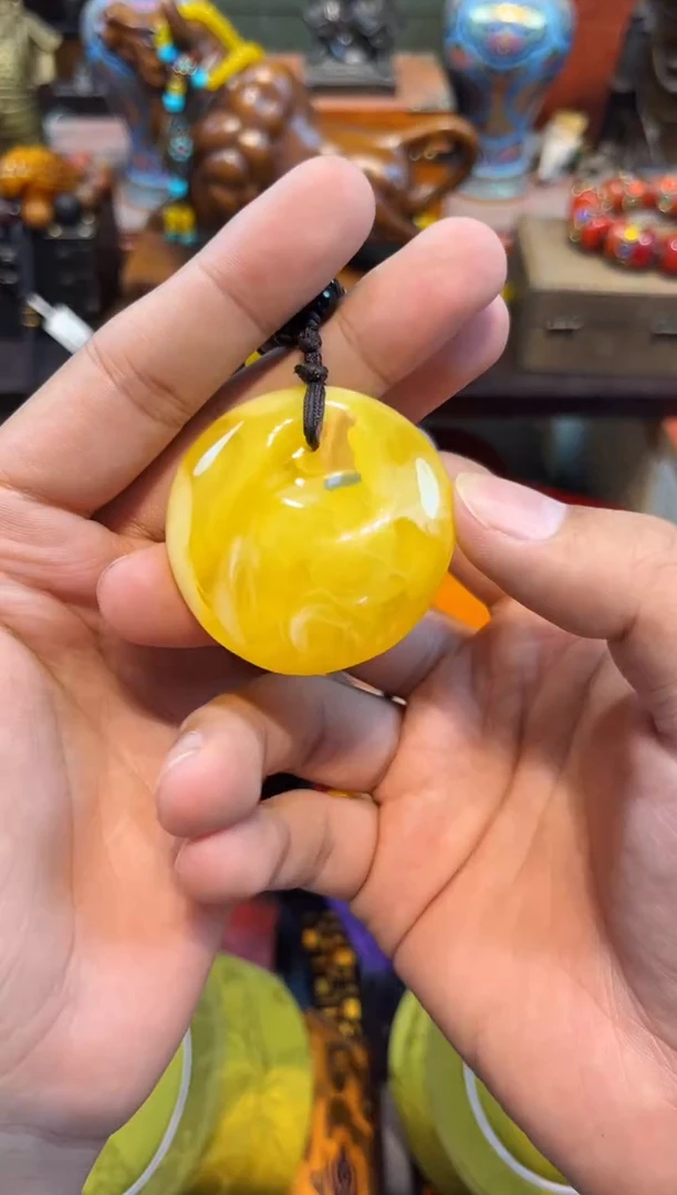 未镶嵌蜜蜡裸石S刘哥专属高端精品12