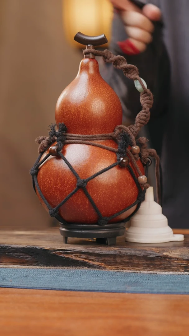 1787号链接精品大漆葫芦现货现发[一物一拍]