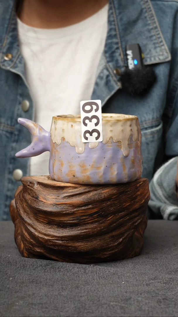 杯子339景德镇手创颜色釉杯（食品级）