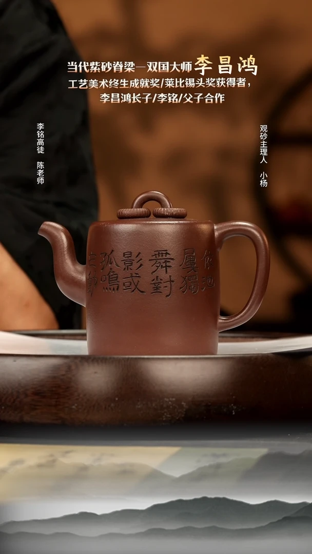 茶壶紫砂25 紫玉金砂双圈340c 紫砂壶W