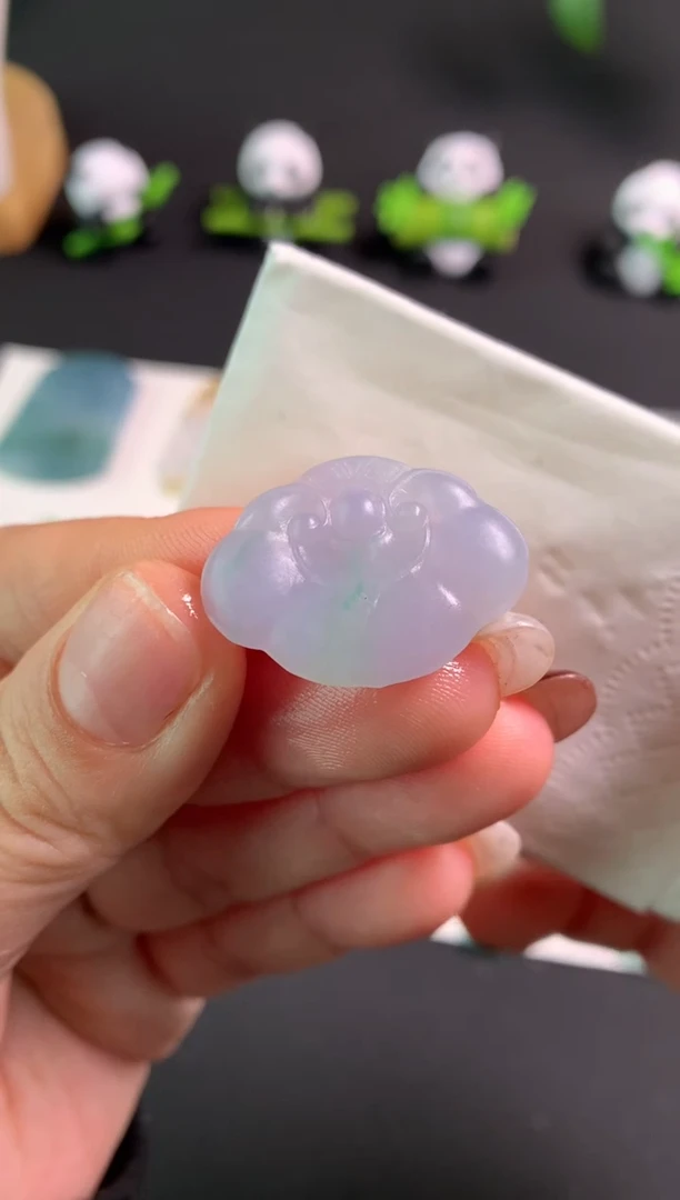 未镶嵌定制翡翠尺寸18.9*24*4.6