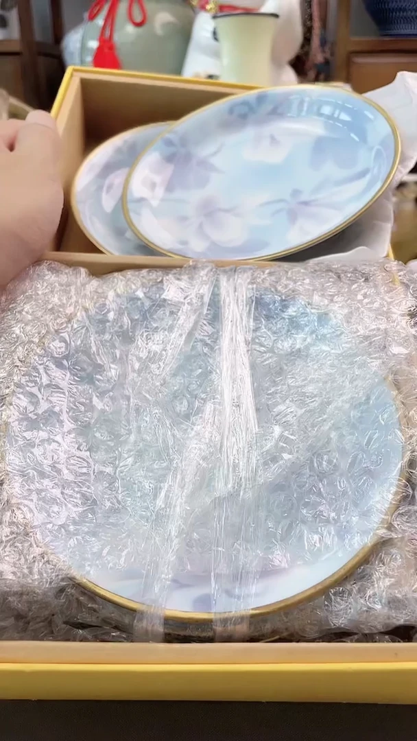 瓷片深川制盘五件套