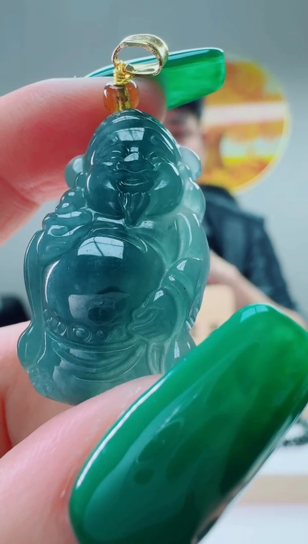 翡翠未镶嵌颈饰多样性随机发其一