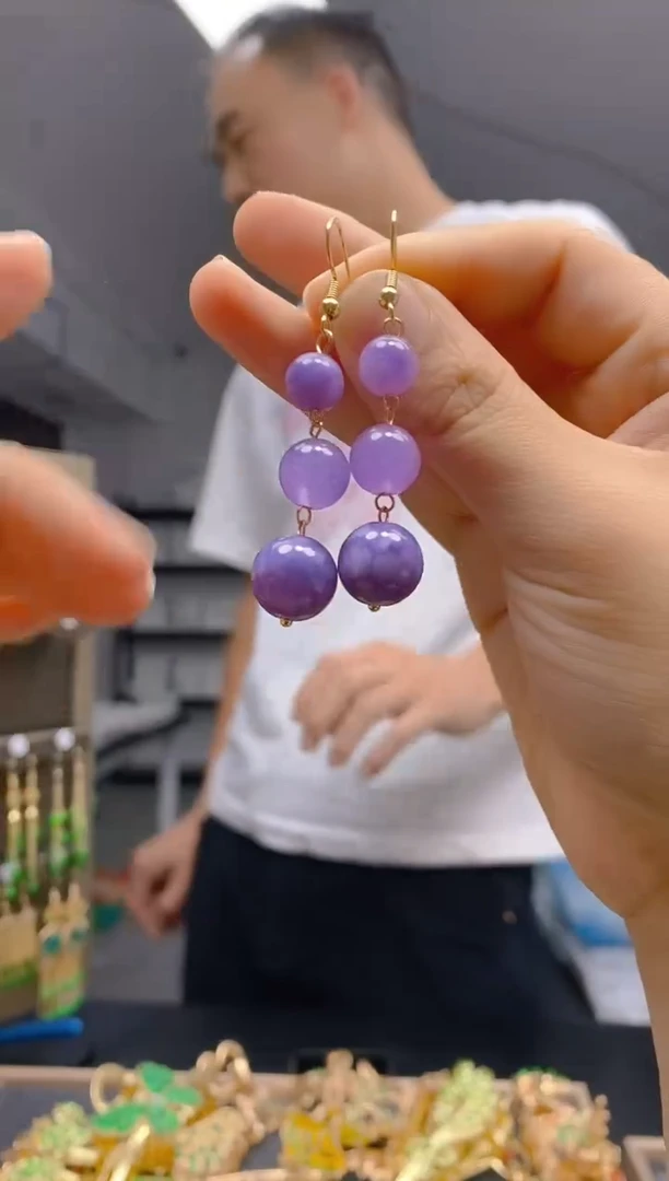 【闪购商品】玛瑙/玉髓耳饰合金026玛瑙饰品