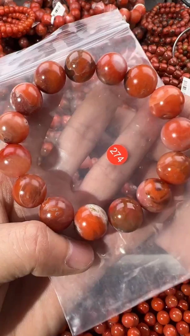 未镶嵌手串南红玛瑙15