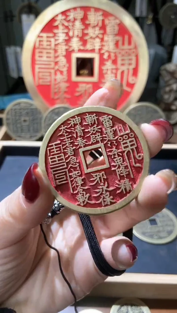 【闪购商品】铜点砂方孔现代翻砂铜工艺品