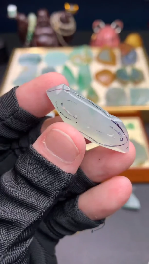 未镶嵌定制翡翠天然翡翠裸石（包工）