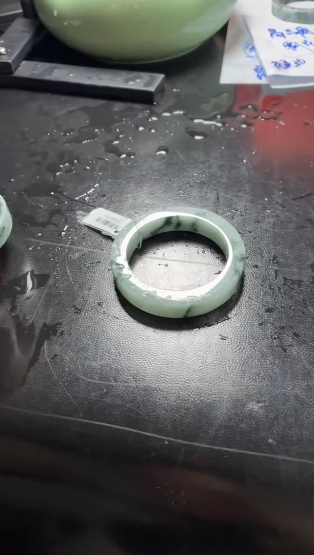 未镶嵌手镯定制翡翠去****条DDJ36887