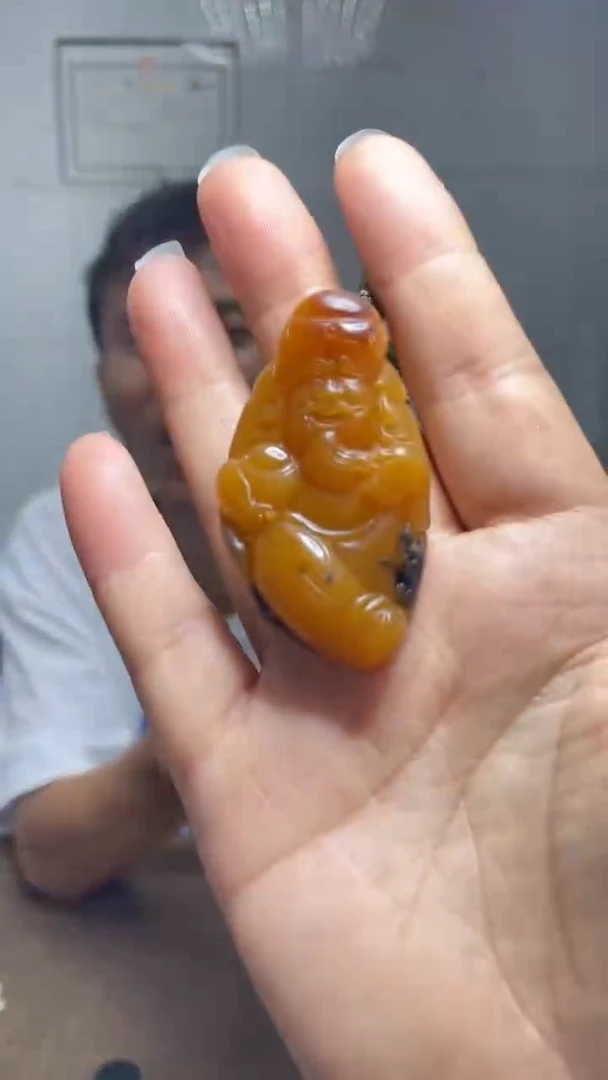 和田玉未镶嵌挂件但***久1