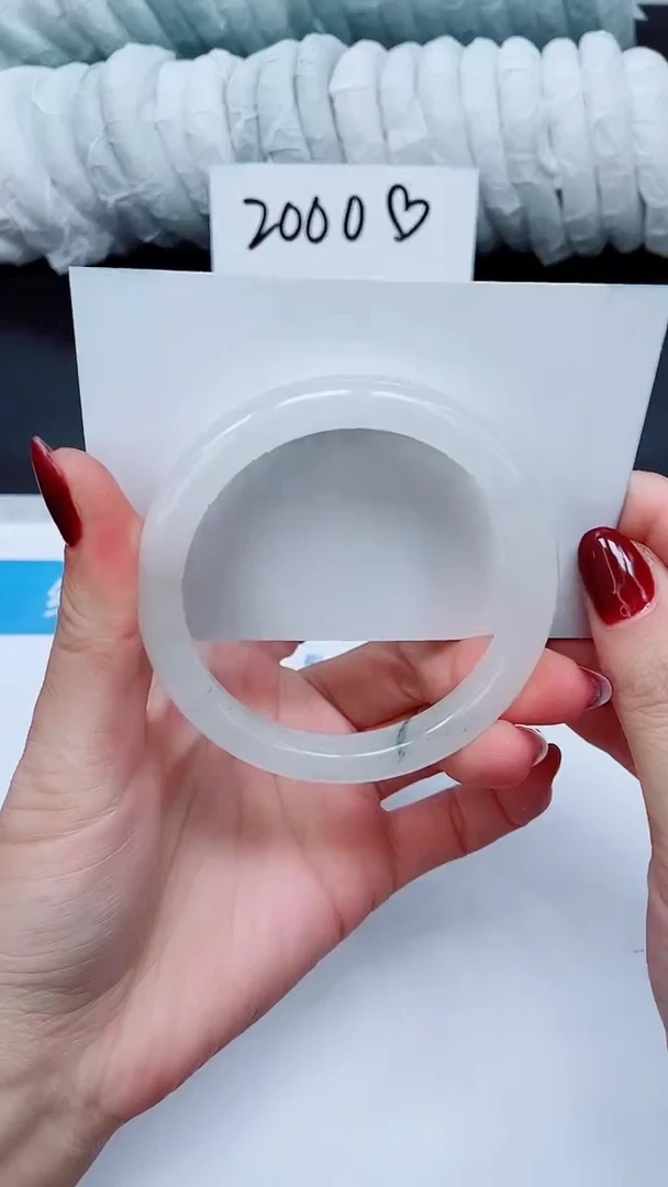 未镶嵌手镯石英质玉A21-55`56`57