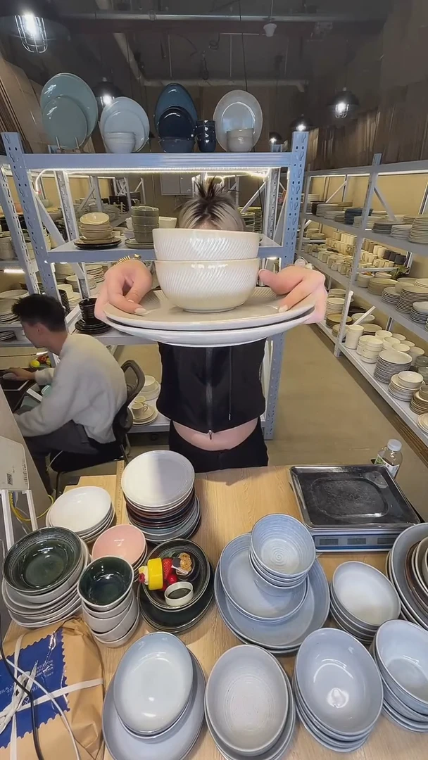 瓷22高温釉下彩陶瓷餐具