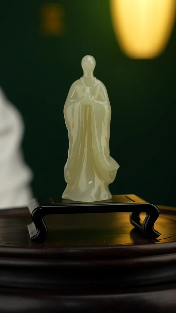 玉【无相佛】天然玉石摆件