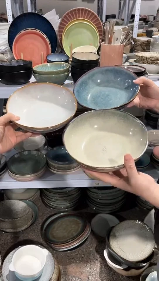 【闪购商品】瓷片外贸尾货瑕疵满20包邮X3 菜碗组合