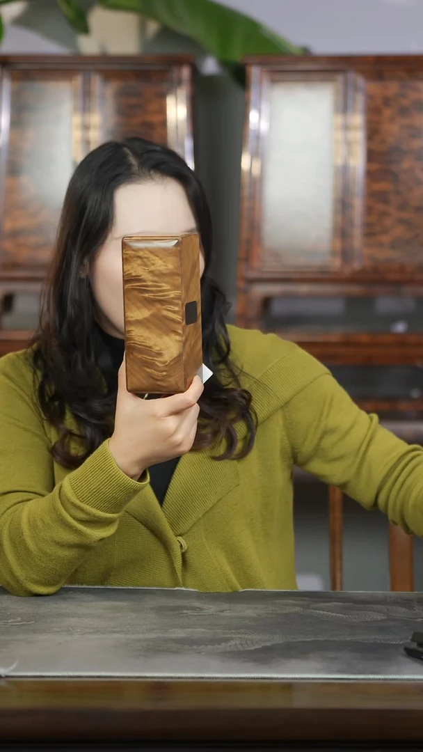 金丝楠满花一木一器收纳盒306