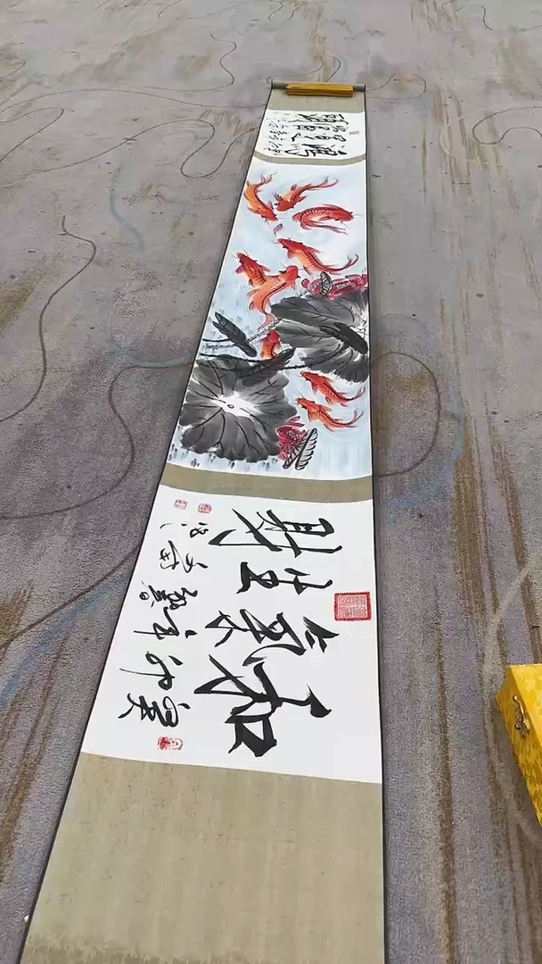 国画9.30-严选-福利（带收藏证书）-张文富-三米长卷-C12