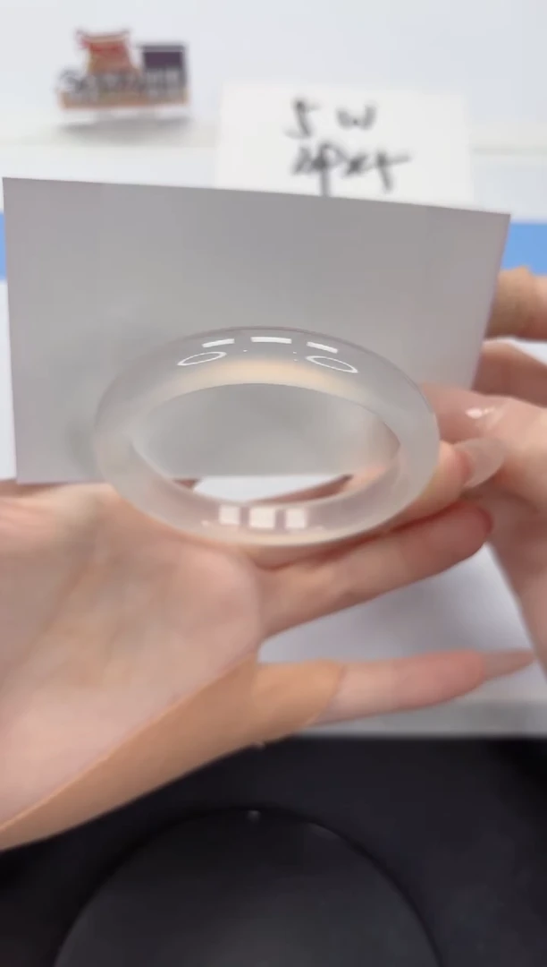 【闪购商品】石英质玉手镯未镶嵌A207-53.8