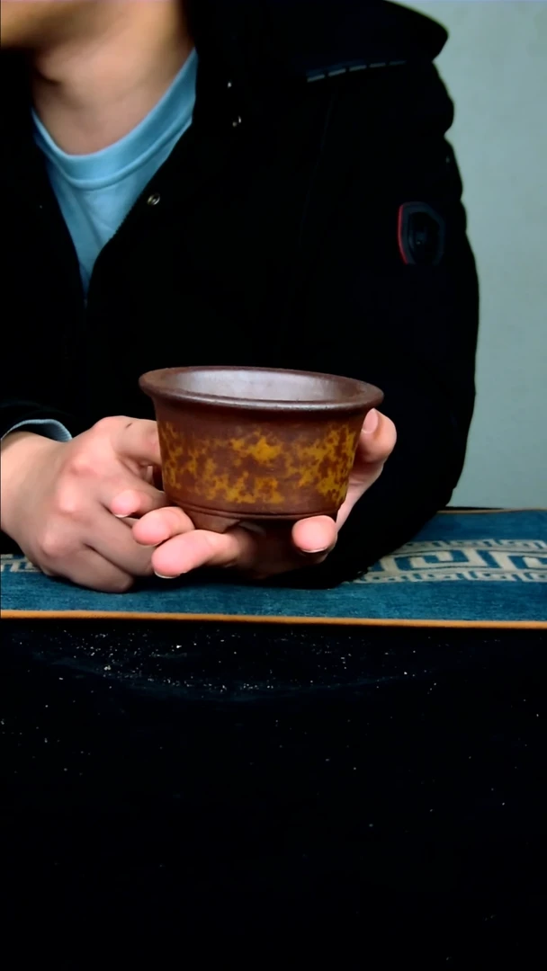 【闪购商品】紫砂花盆8.5*4.5内径紫砂花盆