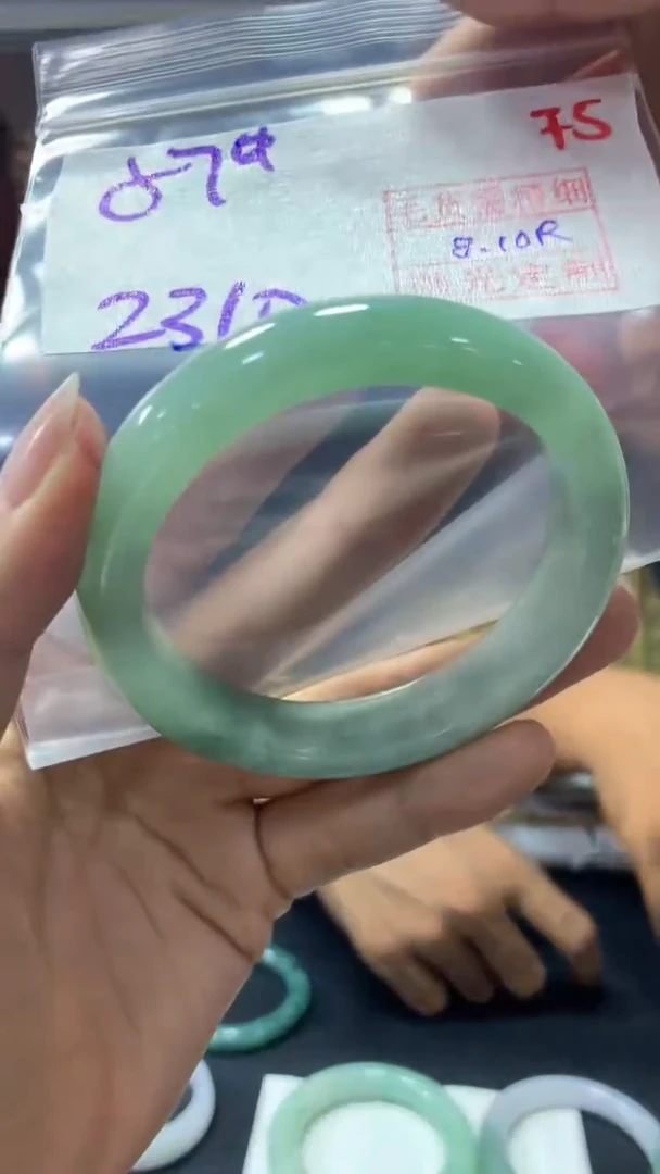 未镶嵌定制翡翠75毛货需精细抛光定制+多样性发1+2310