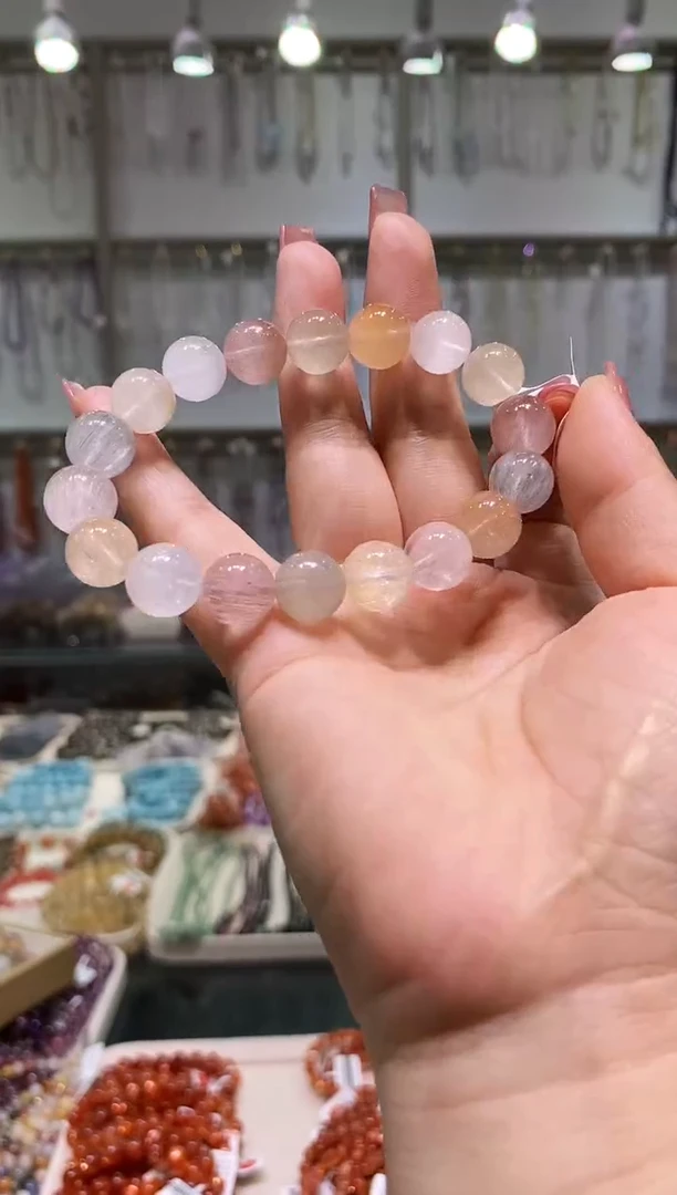 未镶嵌手链水晶多样性发其一兔毛11+