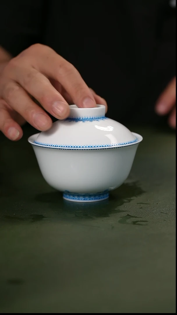 杯纯手工手绘陶瓷