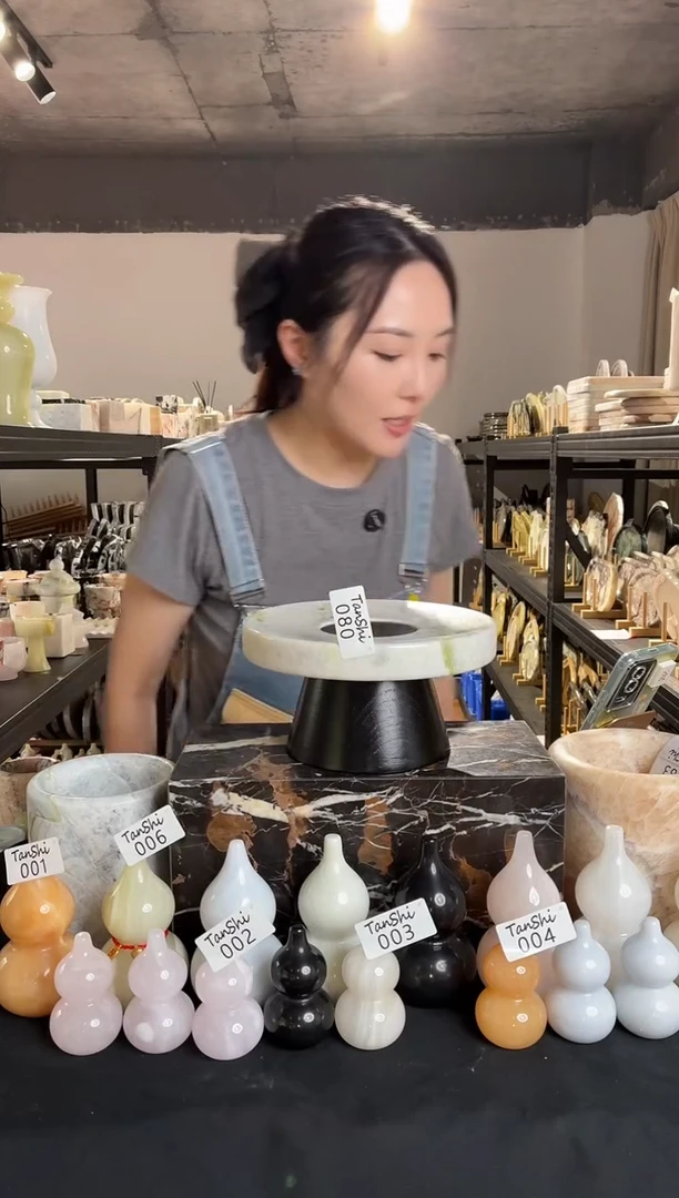 石材080爱尔兰绿果盘