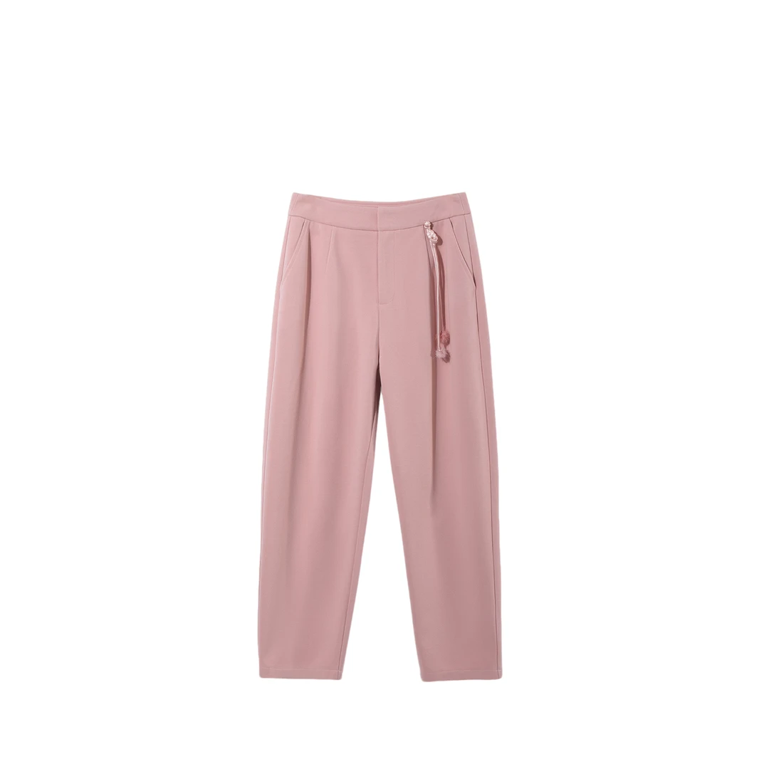 【小依专享】 K7359561H时尚国风简约裤子-9561