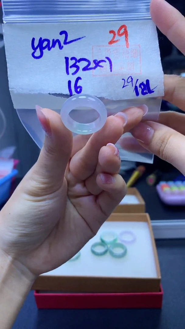 未镶嵌定制翡翠✨****✨戒圈#132元-毛货需精细抛光