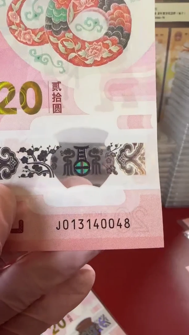 【闪购商品】塑料25蛇钞013140048单张裸