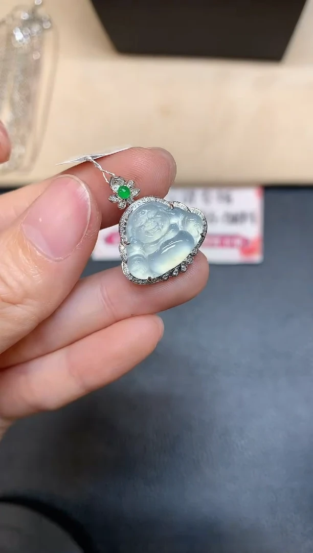 【闪购商品】翡翠颈饰18K金镶嵌【无鉴赏期多样性发其一