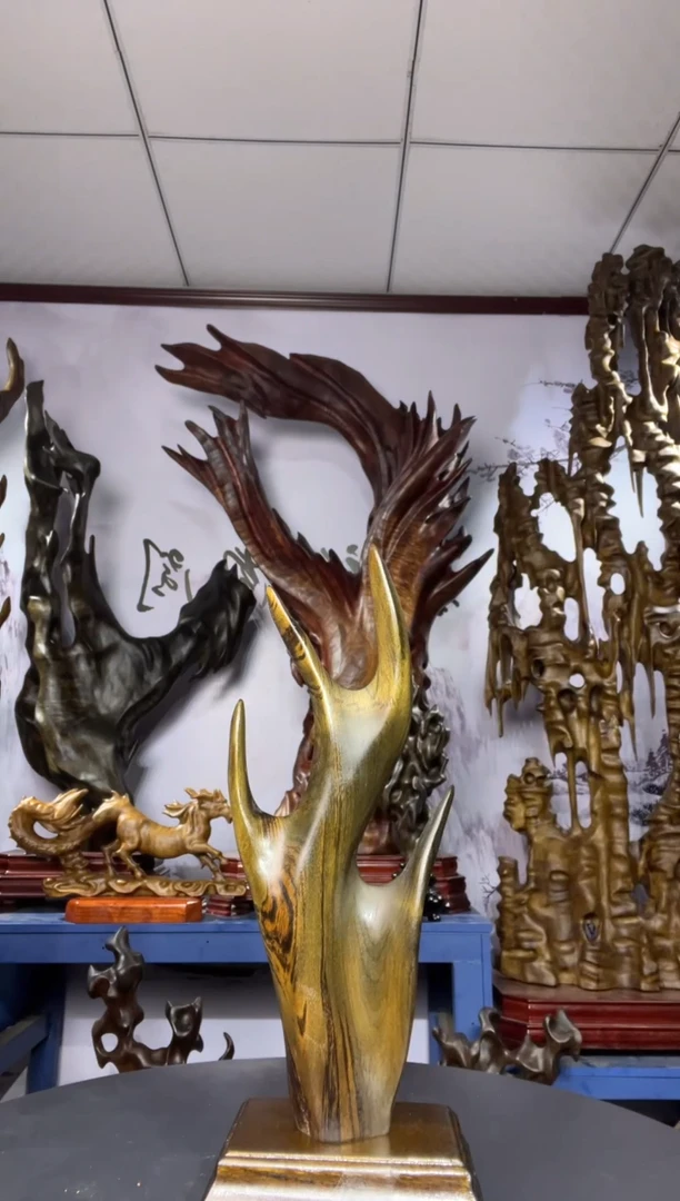 金丝楠木雕款十*金丝楠木工艺品摆件