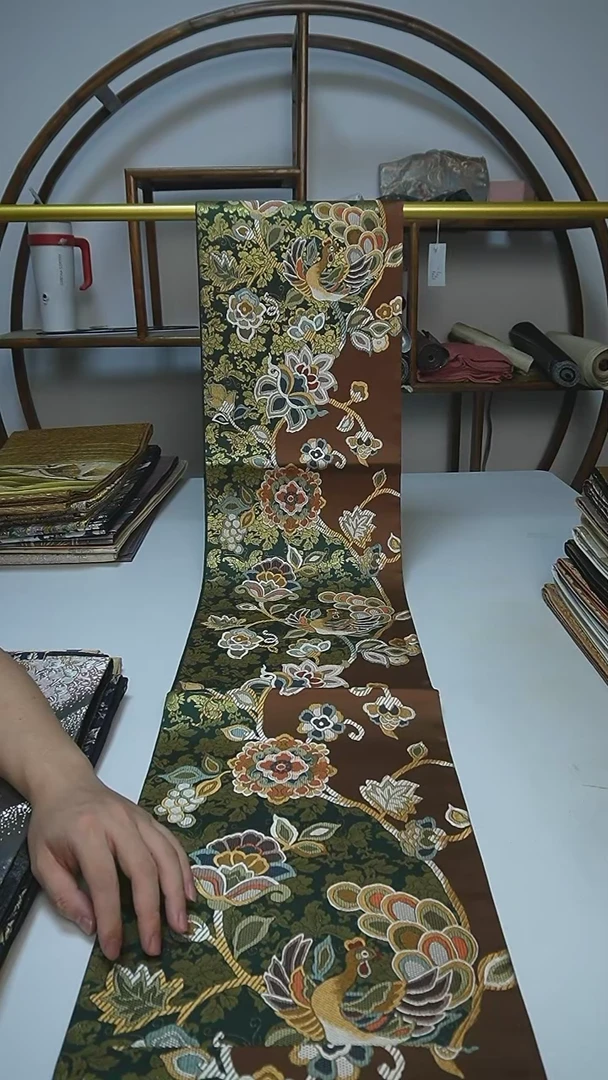 织绣22西阵织六通凤凰