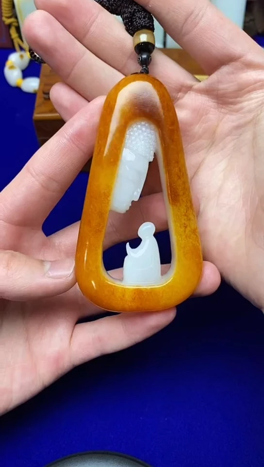 【闪购商品】和田玉挂件未镶嵌1